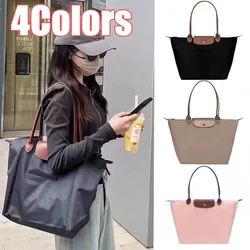 2024 New Large Capacity Classic Tote Bag Folding Designer Fashion Casual Shoulder Bag Women High Quality nylon Handbags sac