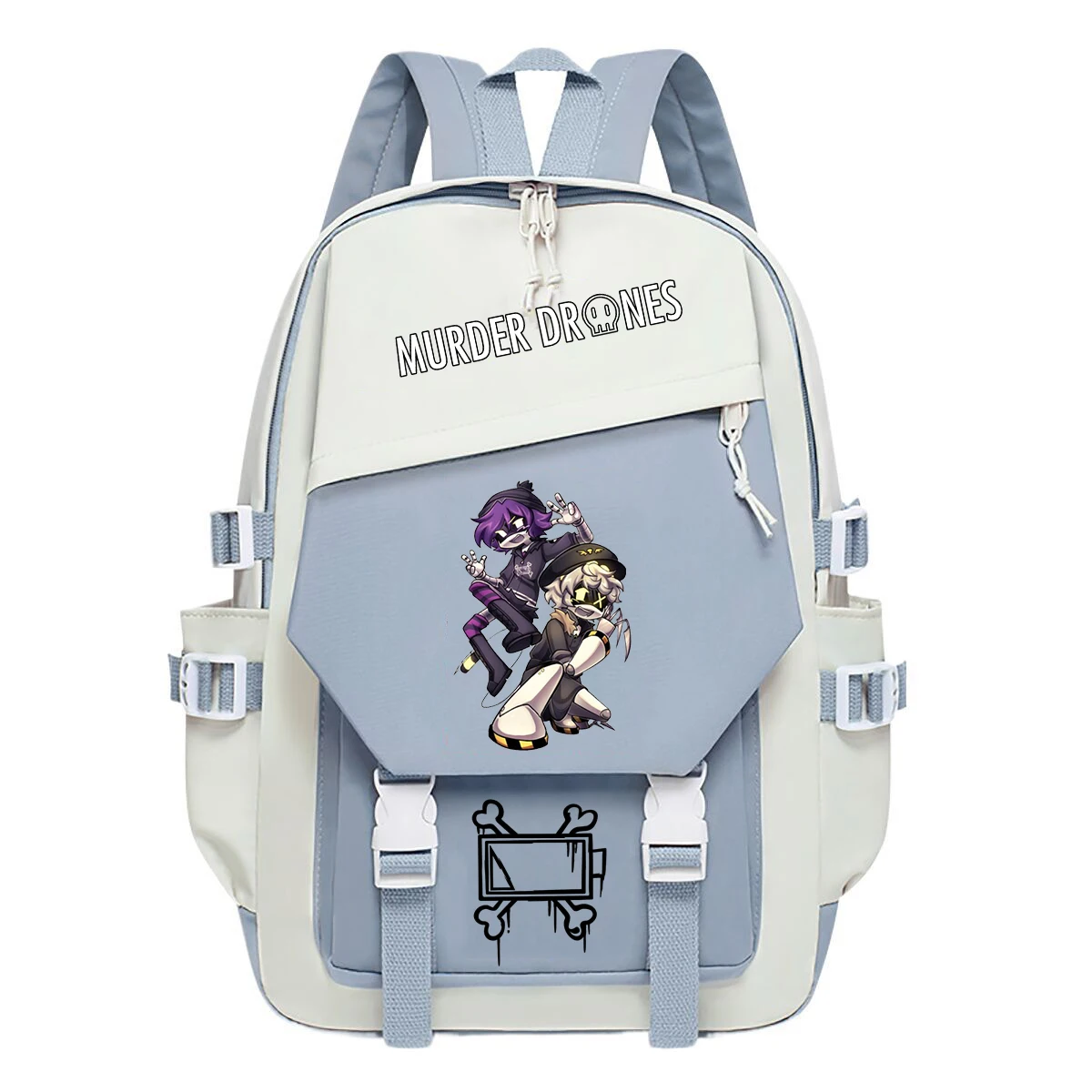 

Murder Drones Uzi N Print Backpack Large Capacity School Bag for Girls Boy Outdoor Travel Daypack Fashion Teenage Youth Backpack