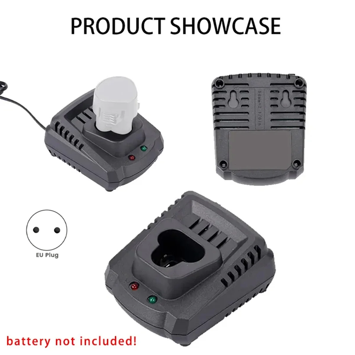 #62T (Black)Lithium Battery Charger for Makita Li-Ion Battery Power Tools EU-PLUG,Electronics Accessories