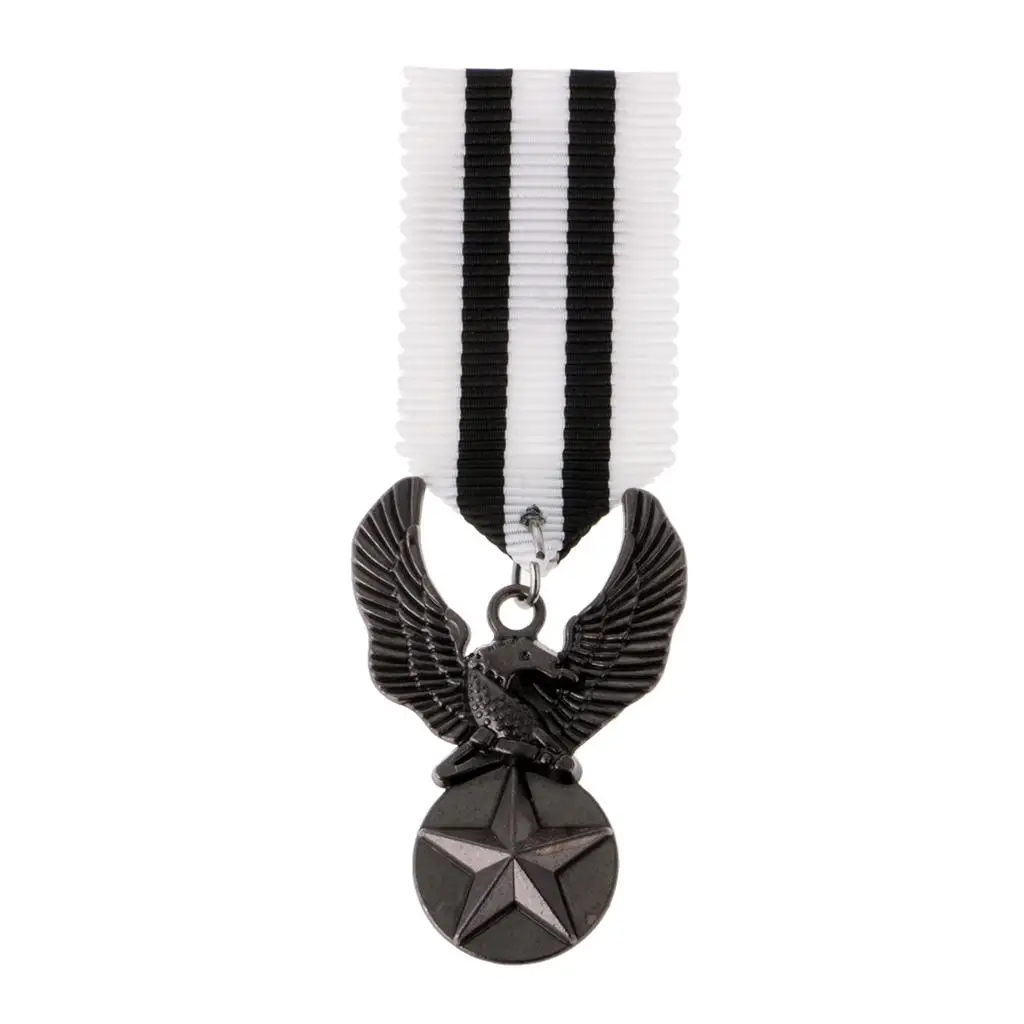 Military Uniform Medal Star Eagle Brooch Streampunk Gothic Brooches Badge Navy Mens Clothing Accessories