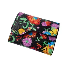 Short Folding Wallet Card Holder 2-in-1 Compact Coin Purse 2023 New Soft Calfskin Multi-Card Wallet