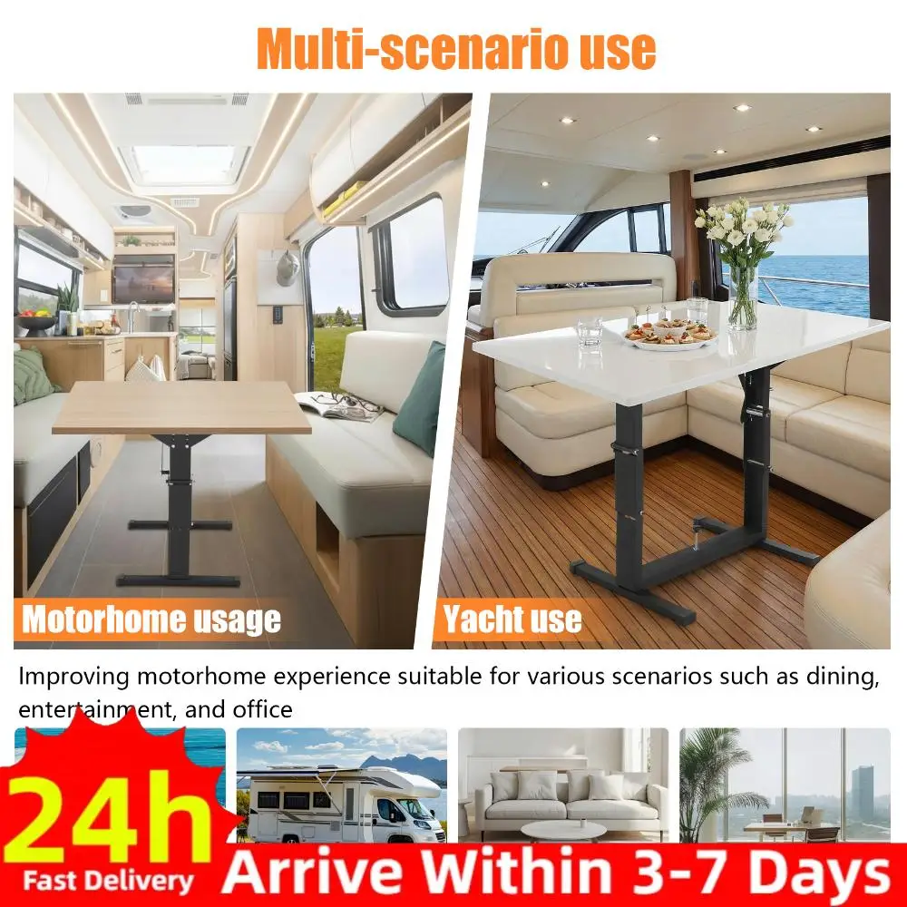 

Liftable Table Frame Easy Install Iron Foldable Tables Frames Desk Stand Lifting Legs Suitable For Caravan Outdoor Activities