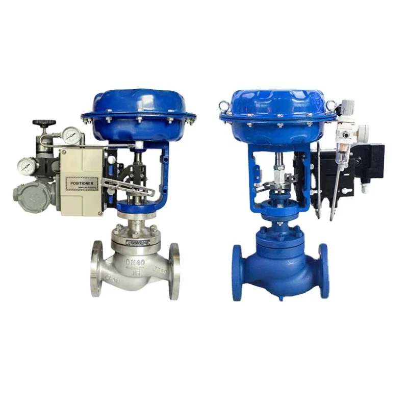 COVNA Bidirectional Pneumatic Diaphragm Operated Valve Water Flow Steam Pneumatic Globe Valve Control Valve