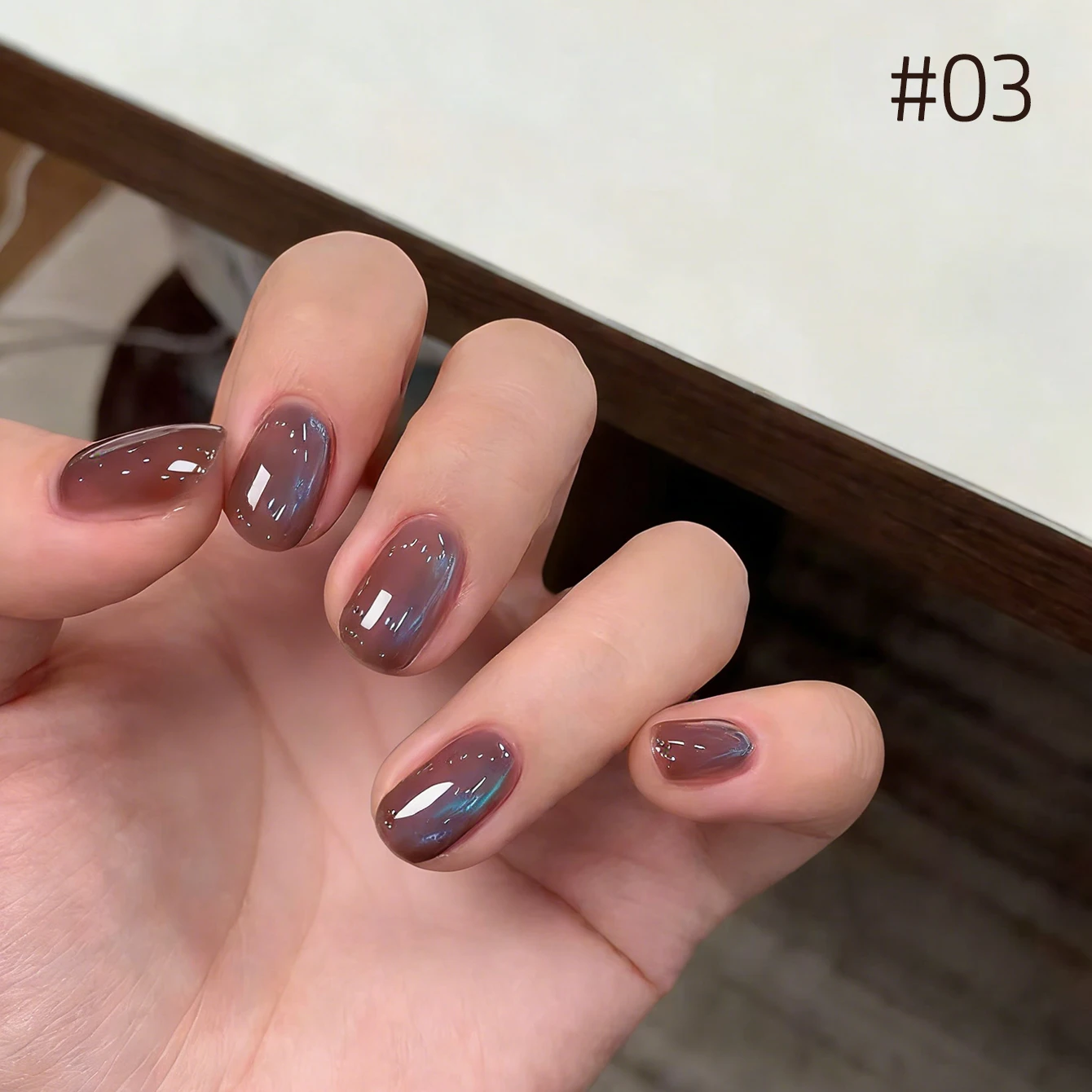 10ML 1PCS Astrology Temple Cat Eye Nail Gel Winter New Style Colored Popular Glass Beads Cat Eye Gel Nail Polish Nail Stuff