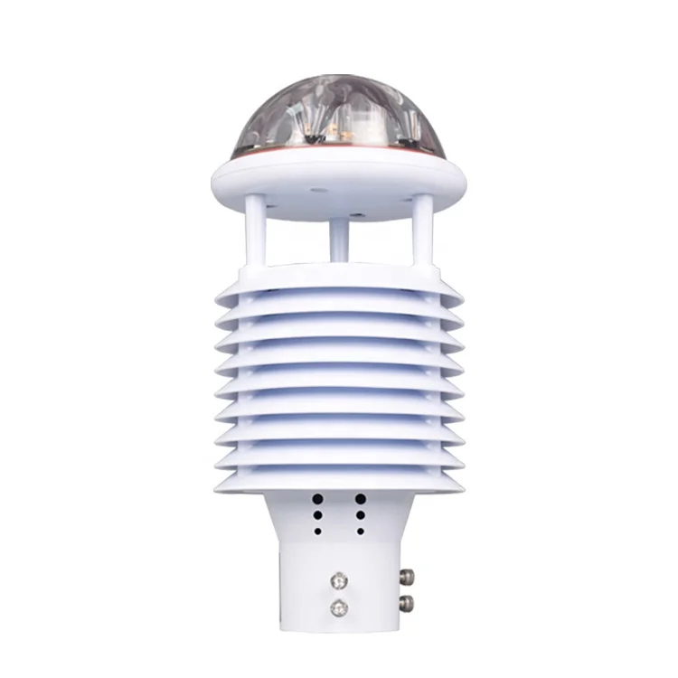 7-element All-in-one Compact Outdoor Weather Station Aqi Monitor Temperature Sensor