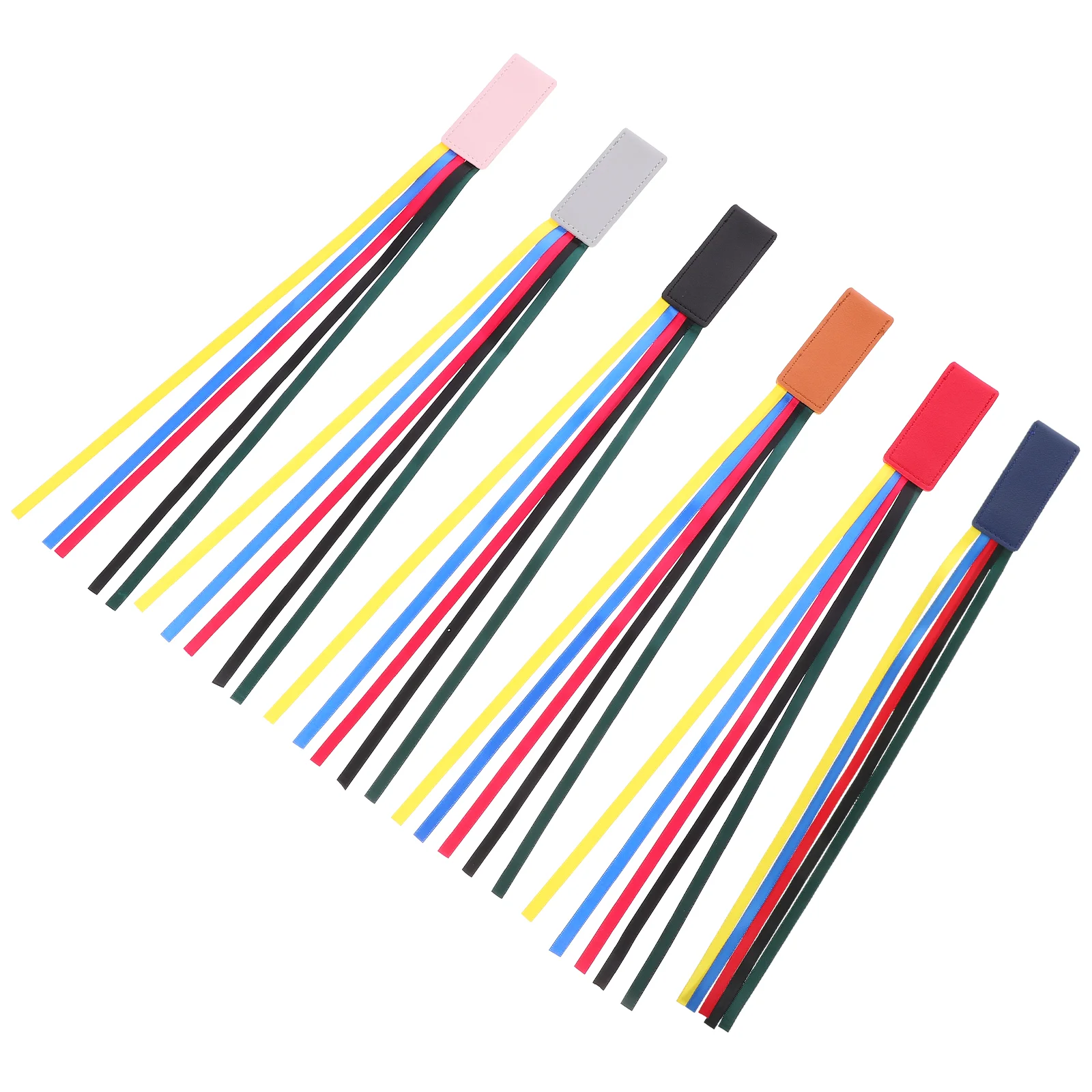 6-delige afdrukbare lintbladwijzer Student Tabs Markers Leesaccessoires