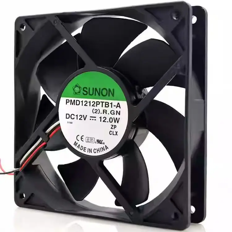For Sunon PMD1212PTB1-A (2).F.GN 120mm x 25mm 12V 12.0W 3pin 150CFM Case Fan