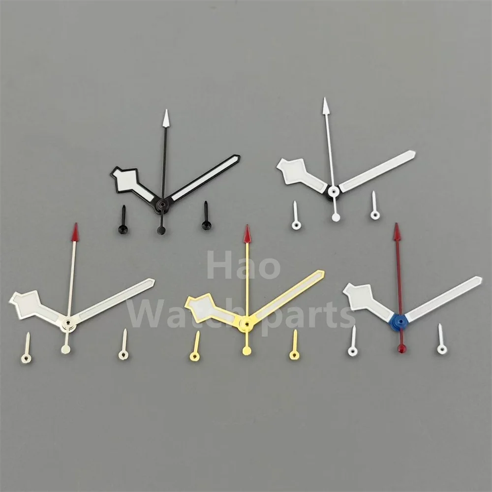 Watch Accessories VK64 Hand White golden Black Snowflake Hands Green Luminous for VK64 Quartz movement For men's watches