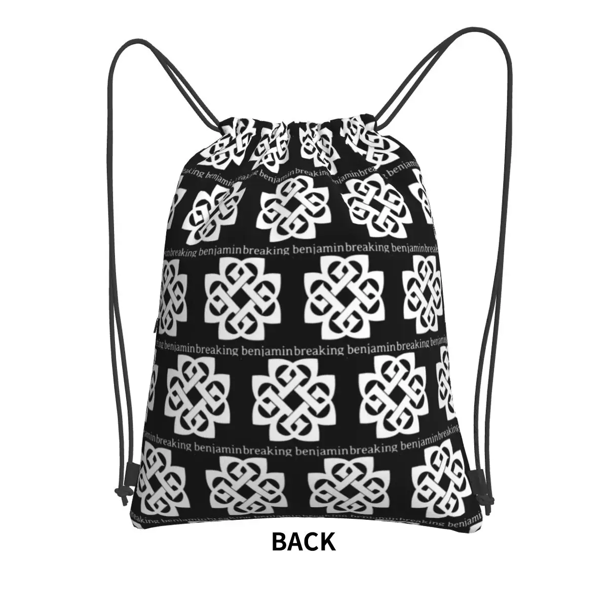 Art - Breaking Benjamin Premium Backpacks Casual Drawstring Bags Storage Bag Book Bags for Travel School