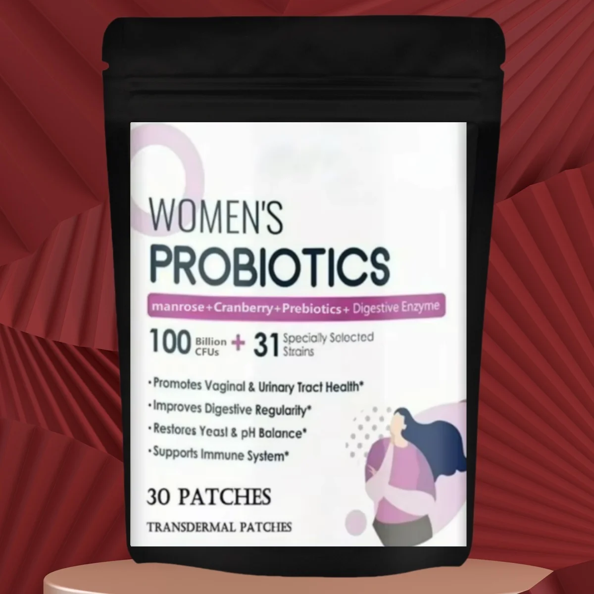 30 Patches Probioti…