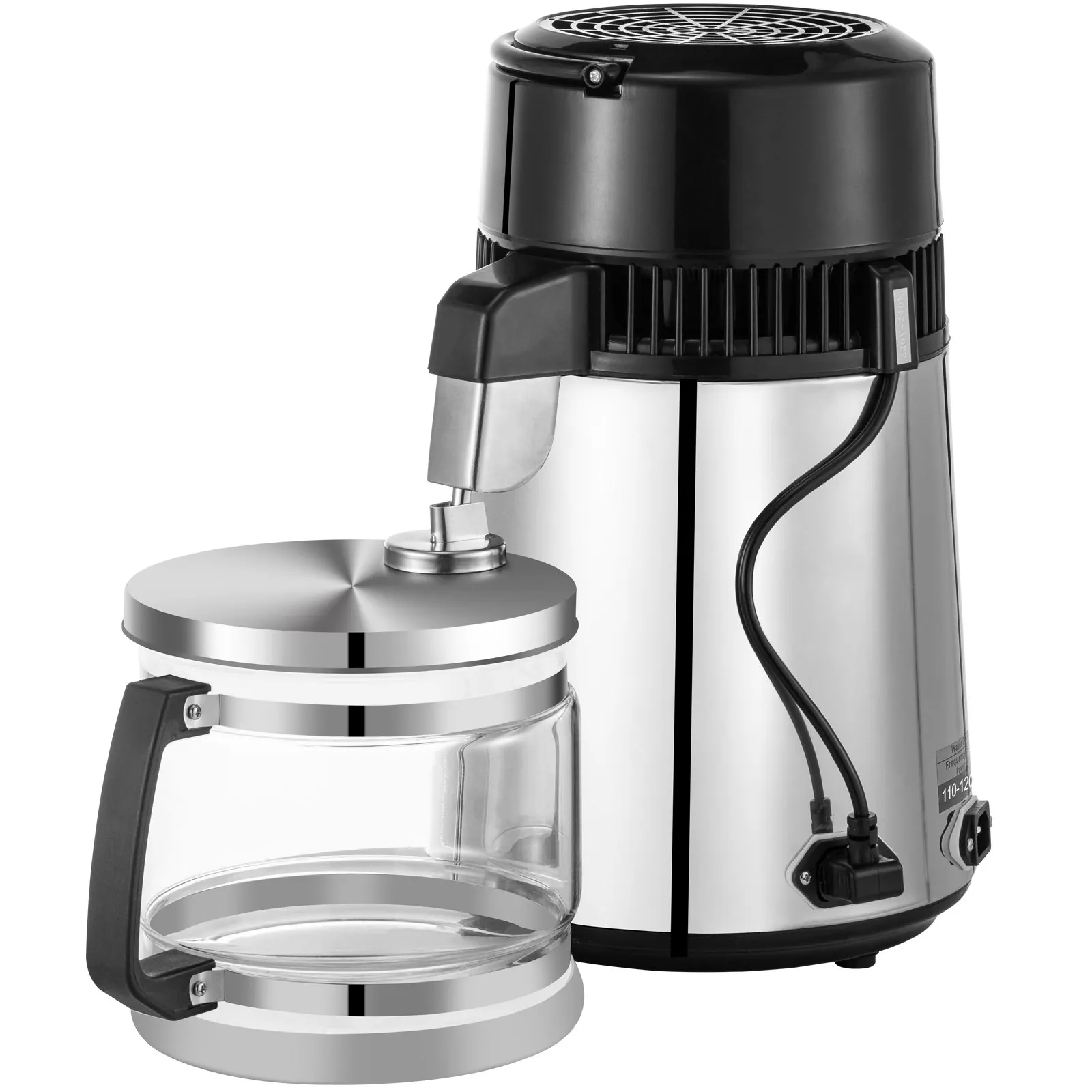 

Sihao Water Distiller Filter Machine 4L Distilled Distillation Purifier Moonshine Apparatus DIY Dispenser Kit for Home Appliance