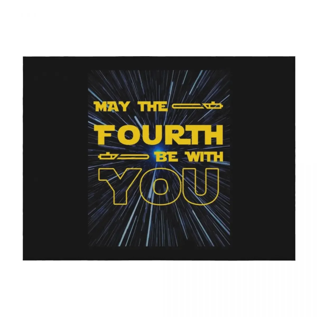 

MAY THE FOURTH BE WITH YOU Throw Blanket Summer Soft bed plaid Travel Blankets