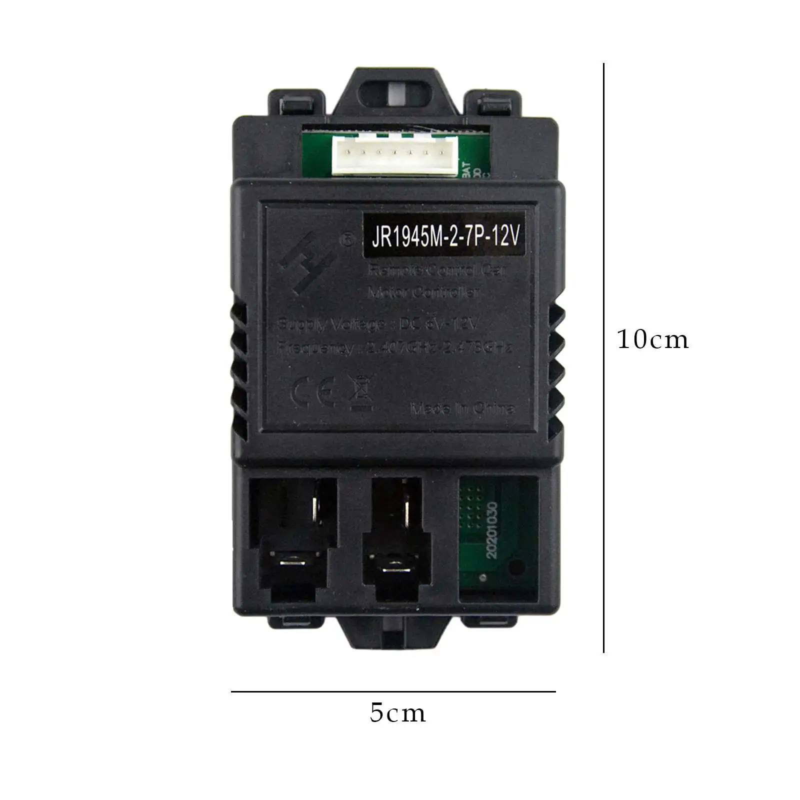 JR1945M-2-7P-12V schakelkastmotorcontroller voor kinderen die op auto-fitting rijden