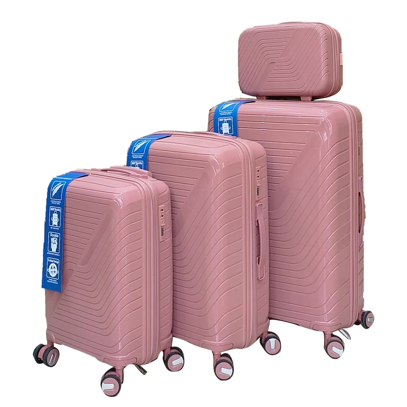 Marksman customize aluminum cheap luggage anti theft  4 wheels suit case luggage sets