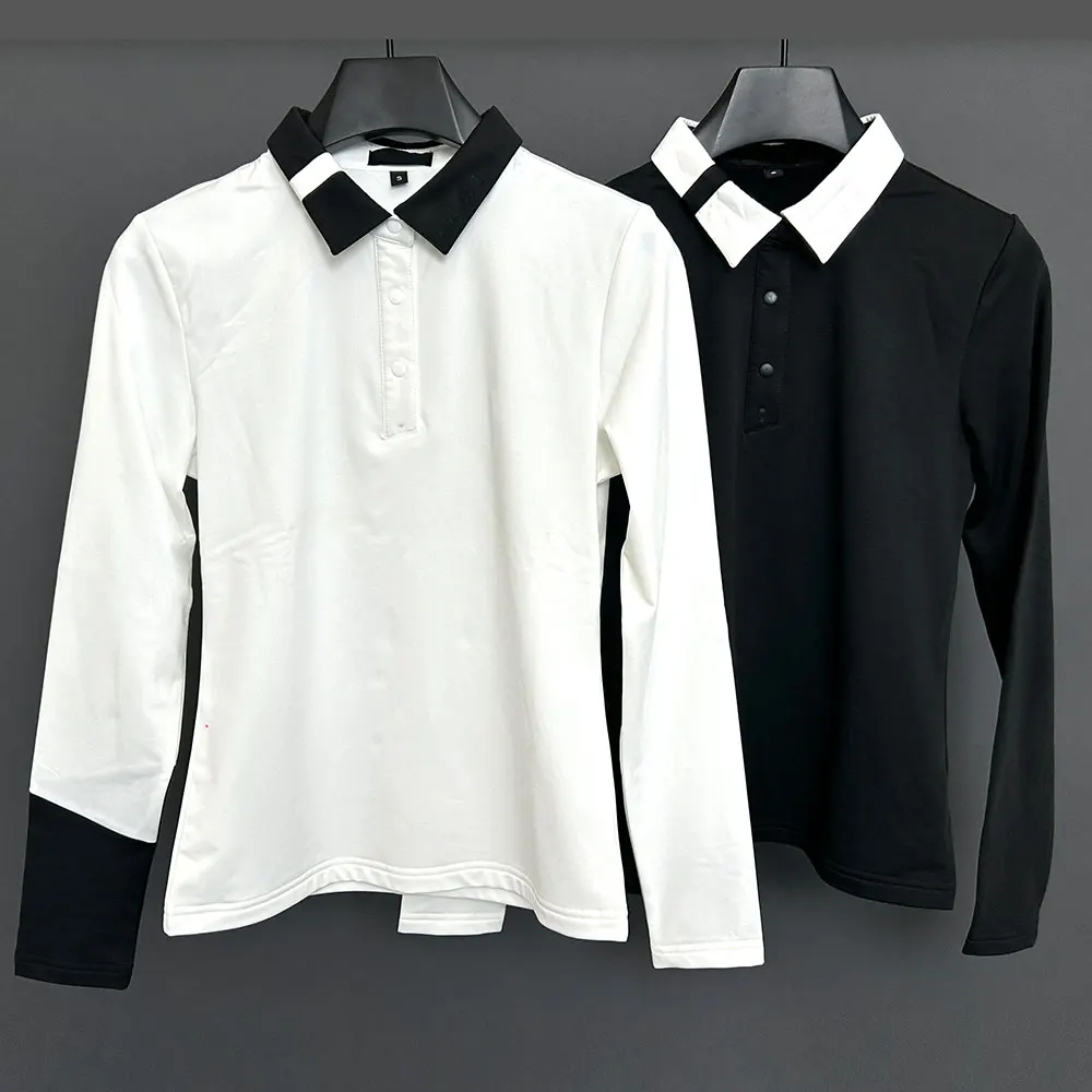 

2025 New Golf Women's Autumn/Winter (Plush) Long Sleeve Sports T-shirt, Comfortable, Skin friendly, Free Shipping