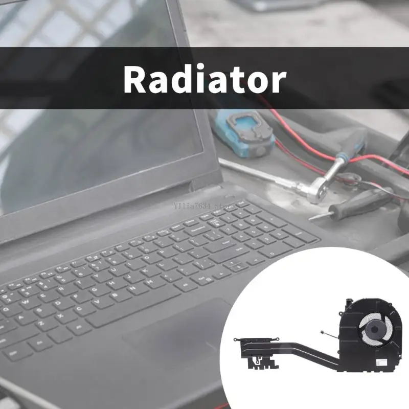 

CPU Cooling Fan And Heatsink For Notebook Laptop Upgrades Delivers Stable and Rapid Cooling Low Noise Operation