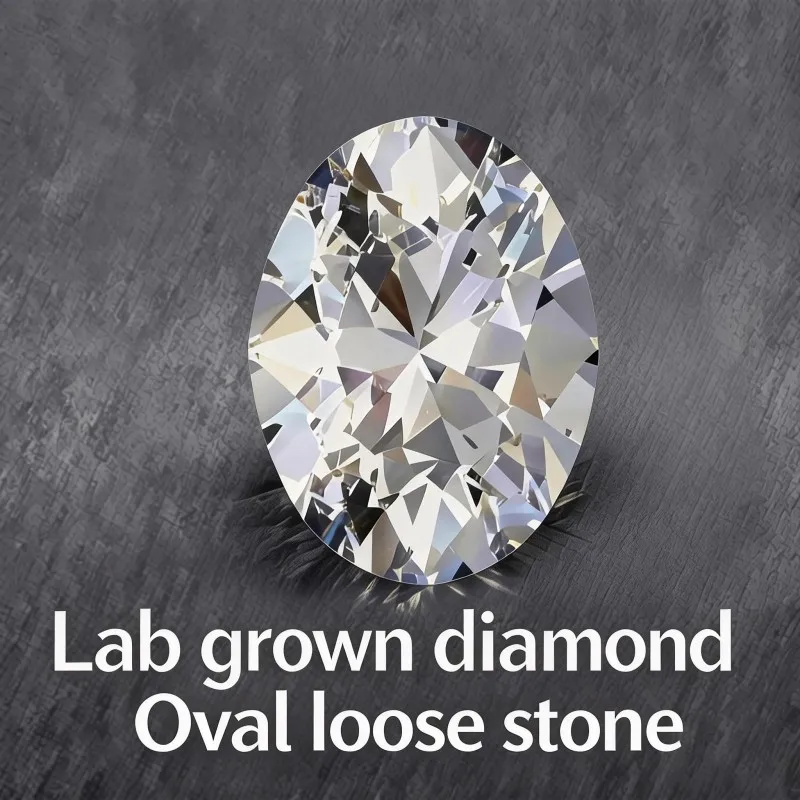 

Loose Oval Lab Grown Diamonds 3x2mm to 7x5mm DE Color VS-VVS Clarity CVD HPHT For Jewelry No IGI
