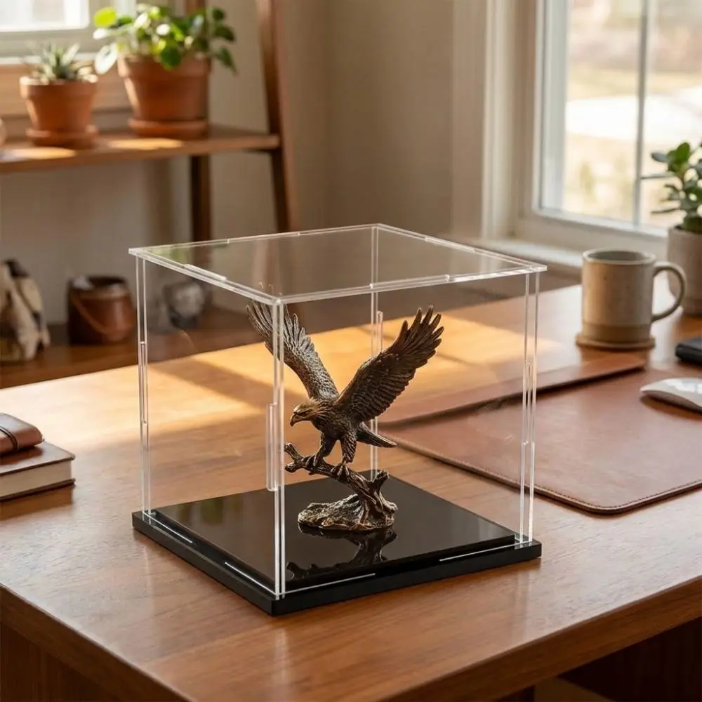 

High Clarity Dust-proof Display Box Anti-Scratch Assemble Clear Display Case Sturdy Pressure Resistant