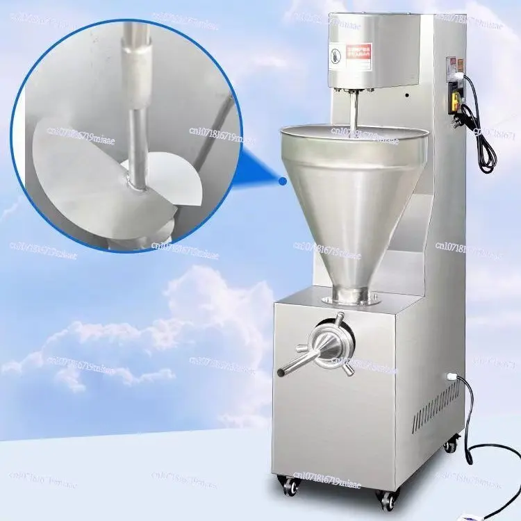 آلة حقنة شرجية آلة السجق الأوتوماتيكية الكبيرة آلة السجق العمودية متعددة الوظائف لدم الأرز الدبق الكهربائي