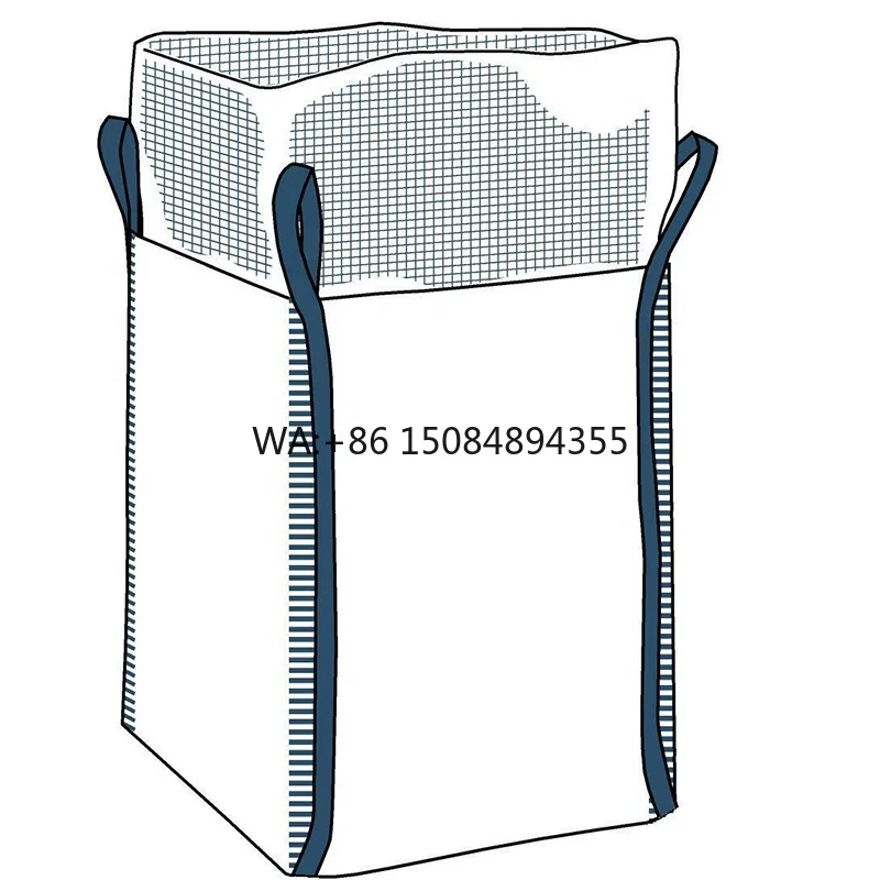 

Good Quality 1 Metric Ton Big Bags Super Sack Swl 1500kg Big Bags Polypropylene Woven Packaging Big Bags Fibc 1000kg