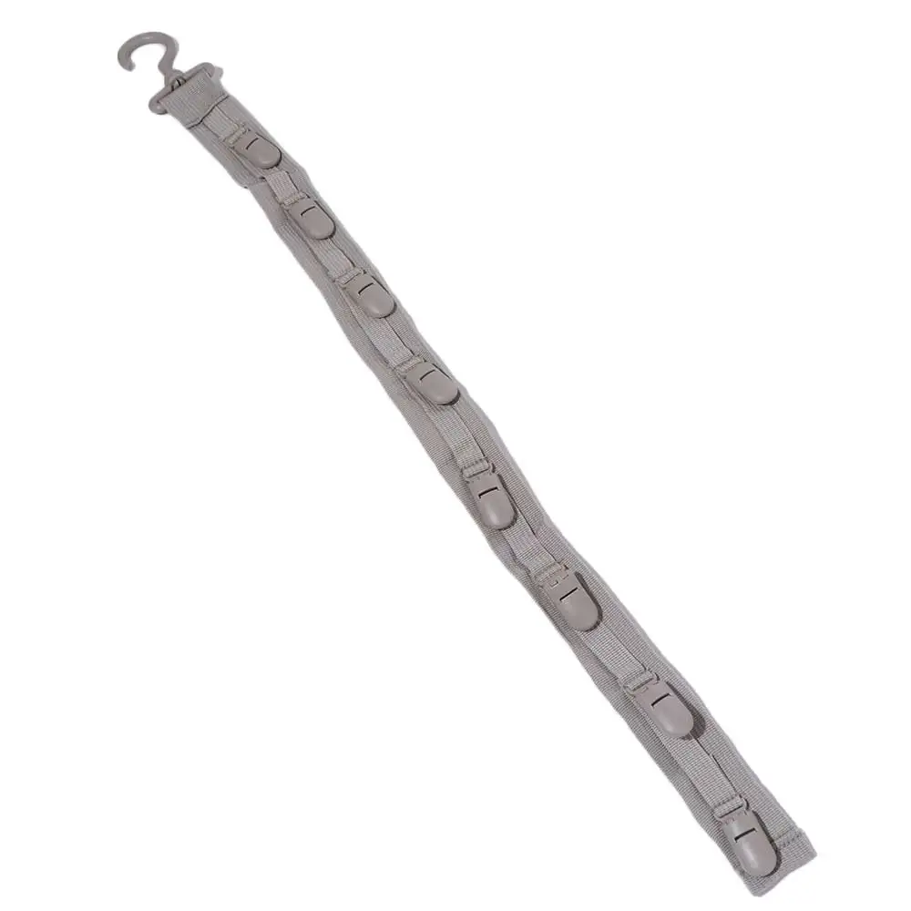 

Caps Rack Hanging Hat Rack with 8 Clips Vertical Golf Caps Stand Space-Saving Rotating Hook Caps Storage Hanger Baseball Caps