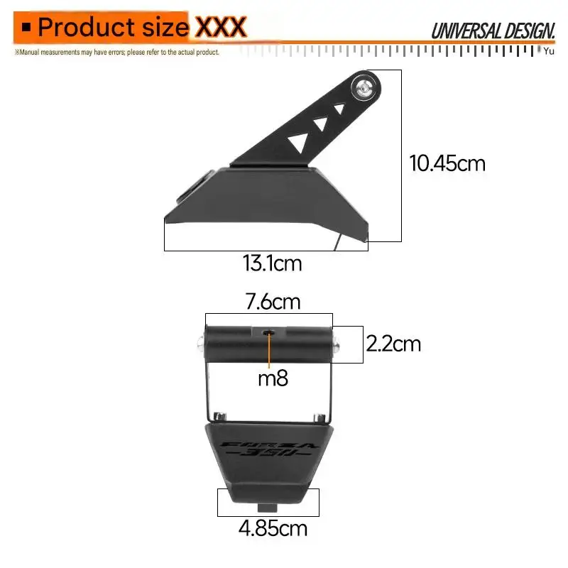For NSS350 Complete Cross Bar And Storage Bag Kit Original Hole Installation No Body Cutting Refit Kit