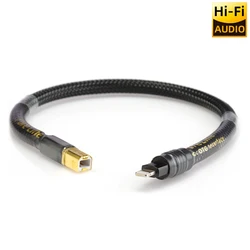 canare HIFI DOCK usb DAC cable Audio amplifier USB B to Lightning interface mobile phone OTG decoding cable iPhone13 PURELINE