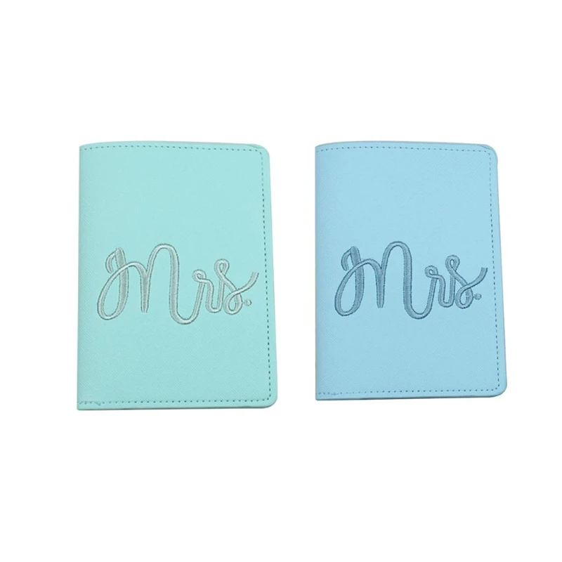 

Portable MRS Bride Travel Passport Credit Card Cover Holder for Case Protector