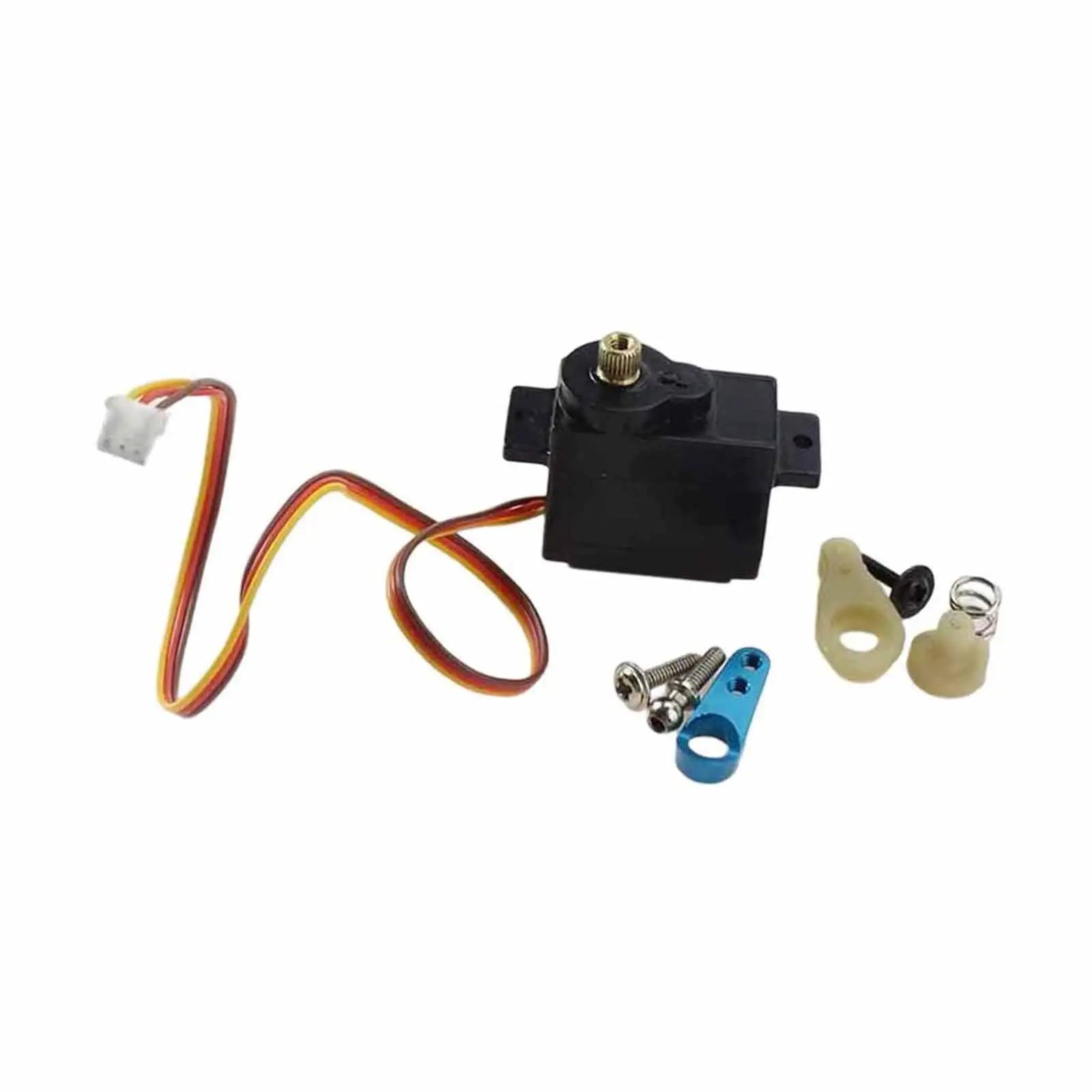 1:28 Schaal RC Auto Servo en Stuursets Vervangende DIY Upgrade Stuurhendel voor 284131 RC auto Onderdelen Accessoires Voertuig