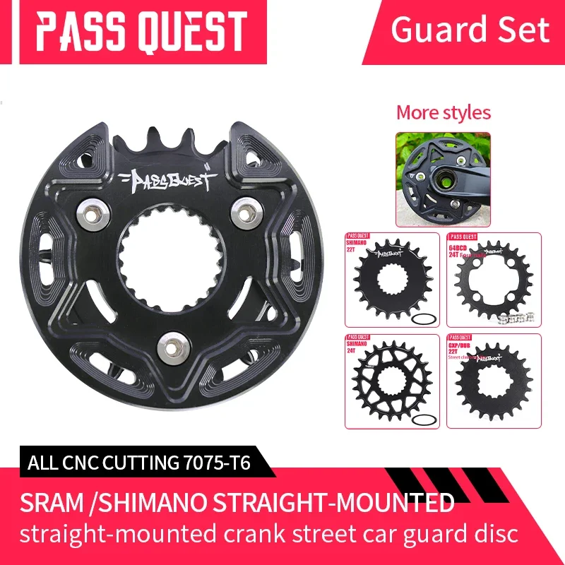 PASS QUEST-Freestyle Jump Bike forDUB BB30 G X M7100 7120 7130 M8100 8120 8130 M9100 Direct Mounting Cranks