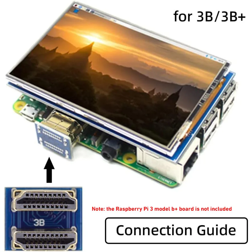 HDMI to Micro HDMI Type A to Type-D Male Connector Socket Opposite U Shape Back Angled for Raspberry PI 3B/3B+/4B