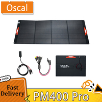Oscal PM400 Pro 400W Foldable Solar Panel, ≥23% Solar Conversion Efficiency, IP67 Waterproof, ETFE Material