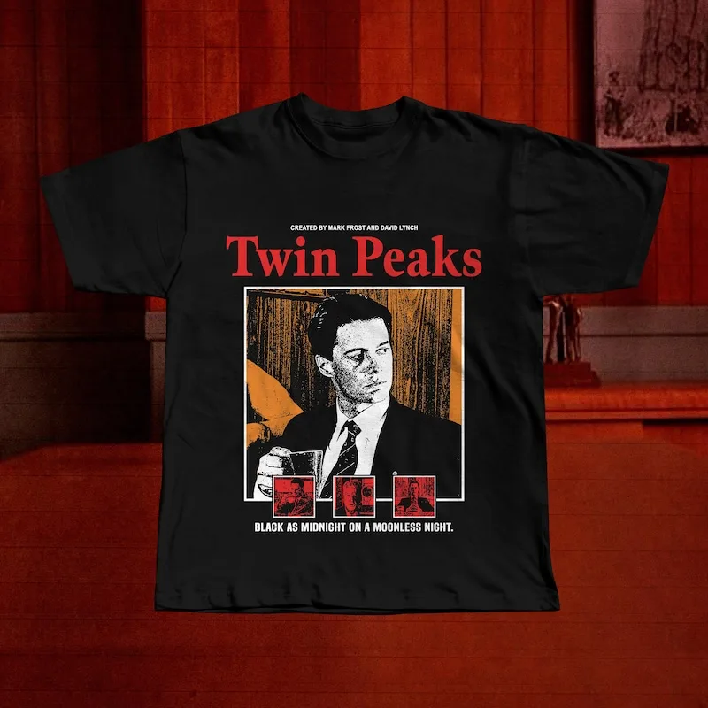 Twin Peaks Agent Cooper Damn Fine Coffee T-Shirt, Cult Classic Fan Tee