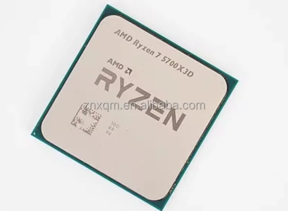 الأصلي والجديد AM D Ryze n 7 5700X3D وحدة المعالجة المركزية لسطح المكتب 3.0 جيجا هرتز 8 كور 16 المواضيع كمية جيدة تستخدم معالج AMD R7 5700 #3