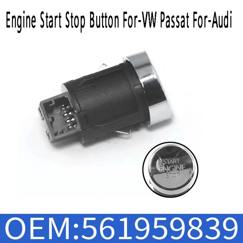 Car Engine Start Stop Button Switch For- Passat For- 561959839