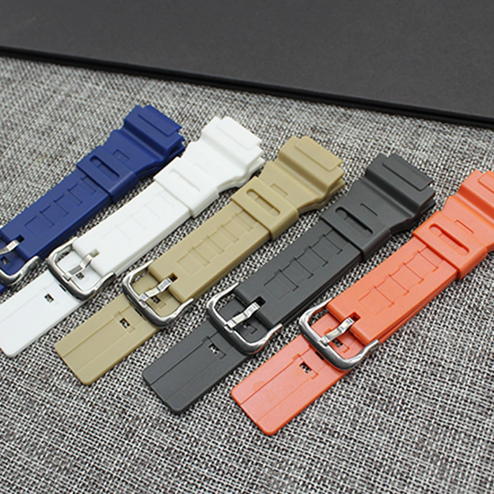 Watchband For MCW200 MCW-200 Strap Wrist Premium TPU Watch band accessories Comes with pin tool