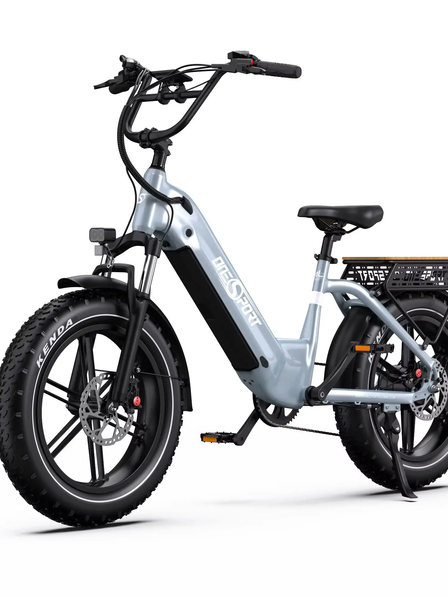 OT08 E-Bike 500W Motor 48V18AH Langstrecken-Akku 20-Zoll-Fatbike Elektrofahrrad Hydraulische Scheibenbremse IPX4 Wasserdicht Stadtfahrrad Abenteuer-Outdoor-Fahrrad
