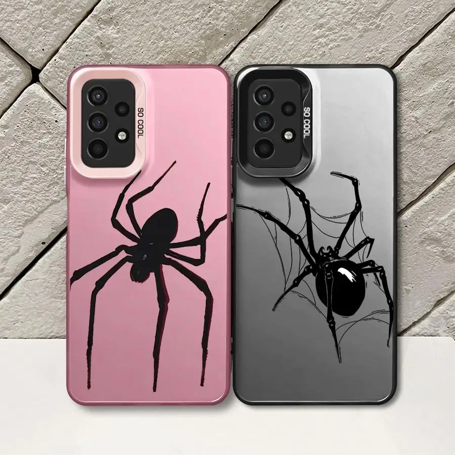 HOT Marvel Spider Man Spider Phone Case for Galaxy A15 A52 A72 4G 5G A25 A52s A53 A54 A55 A73 5G A51 4G bag