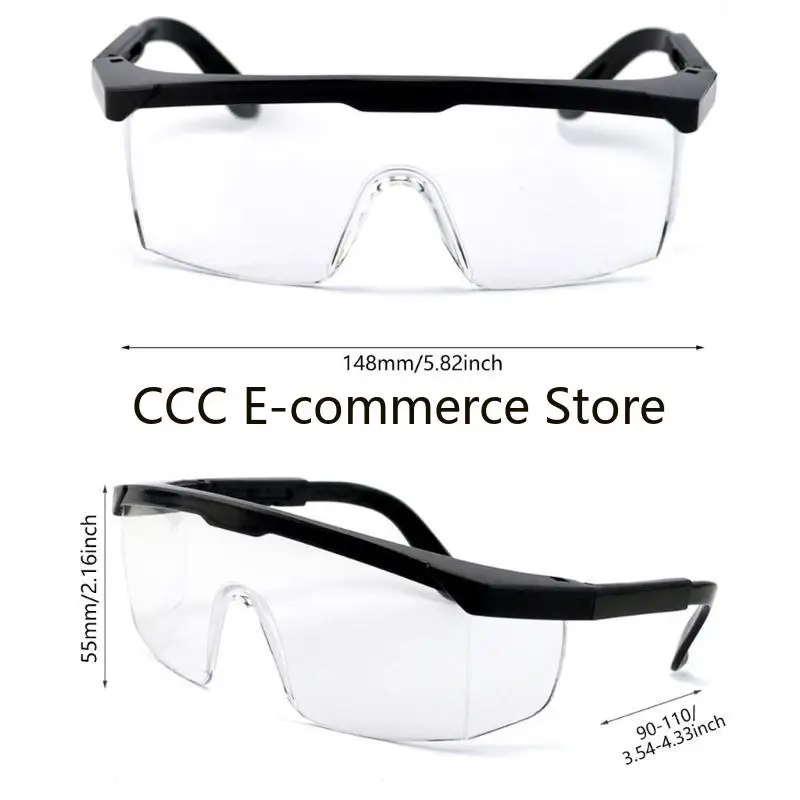 Safety Glasses Eye Protections Glasses for Use in Dermatological Setting R58A