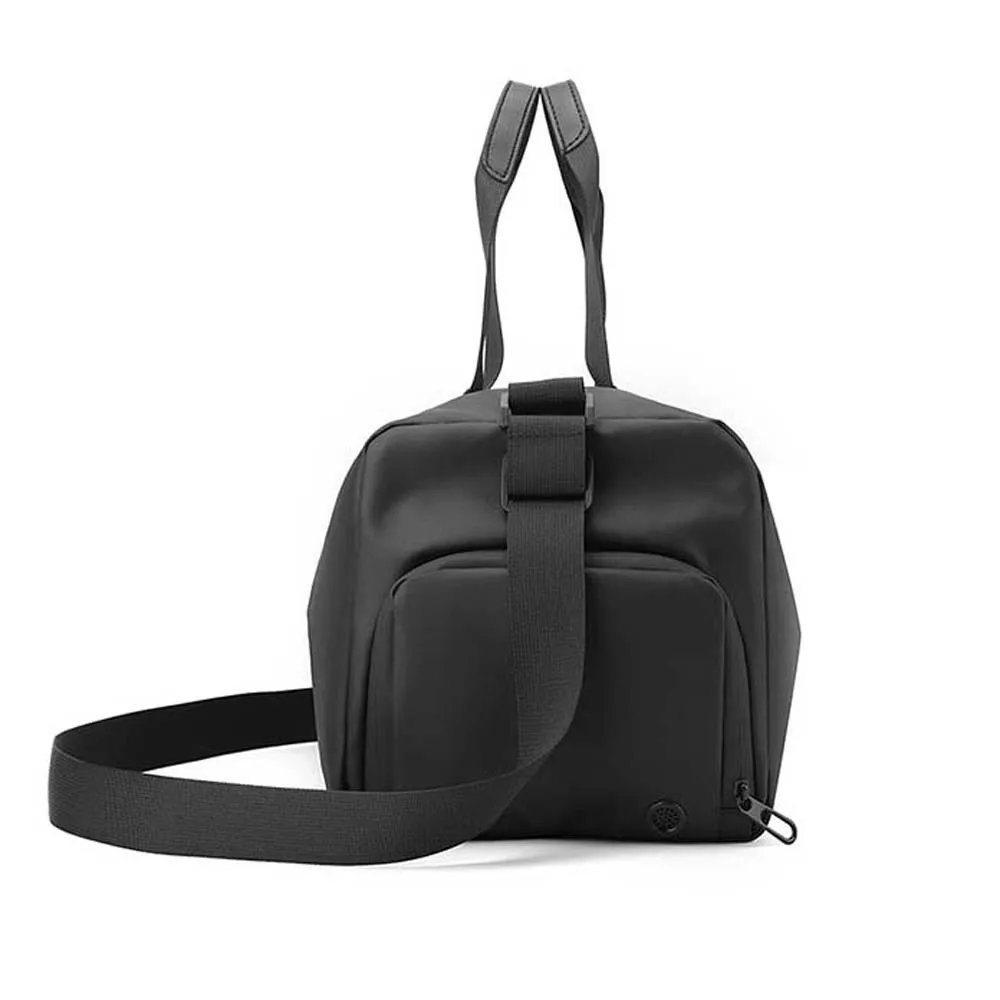 

High Density Fabric Unisex Travel Bag Dry Wet Separation Multi-functional Anti-splash Water Handbag Polyester Solid Color