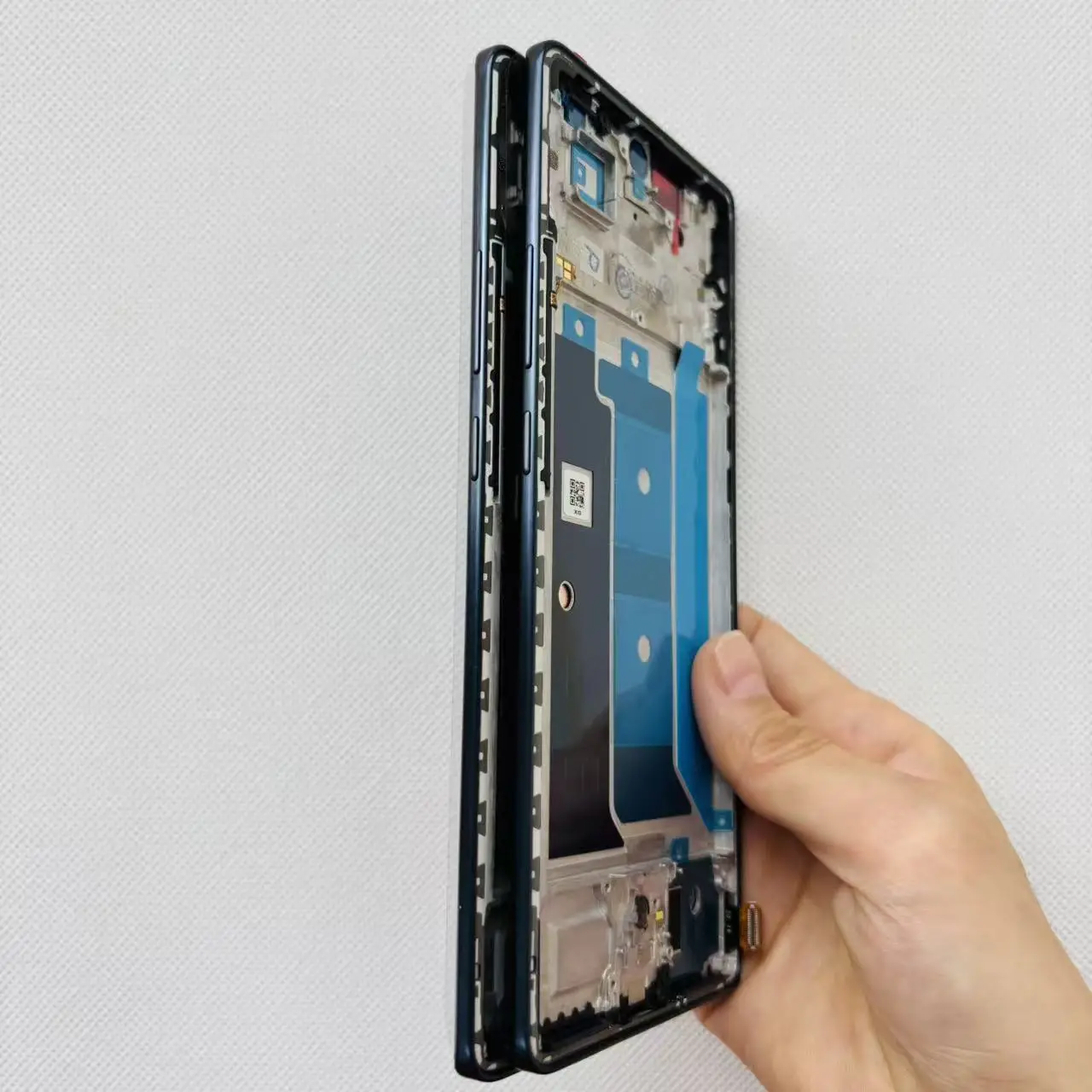 Oryginalny ekran AMOLED 6.78 cala do Infinix Hot 50 Pro Plus 4G LCD X6880, digitizer dotykowy do Hot 50 Pro 4G z ramką X6881 — zdjęcie produktu 3