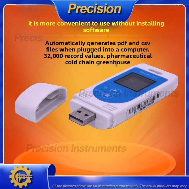 Picture 4: 2026 Reusable Temperature Data Logger for Cold Chain Monitoring with USB Interface and High Precision Thermometer