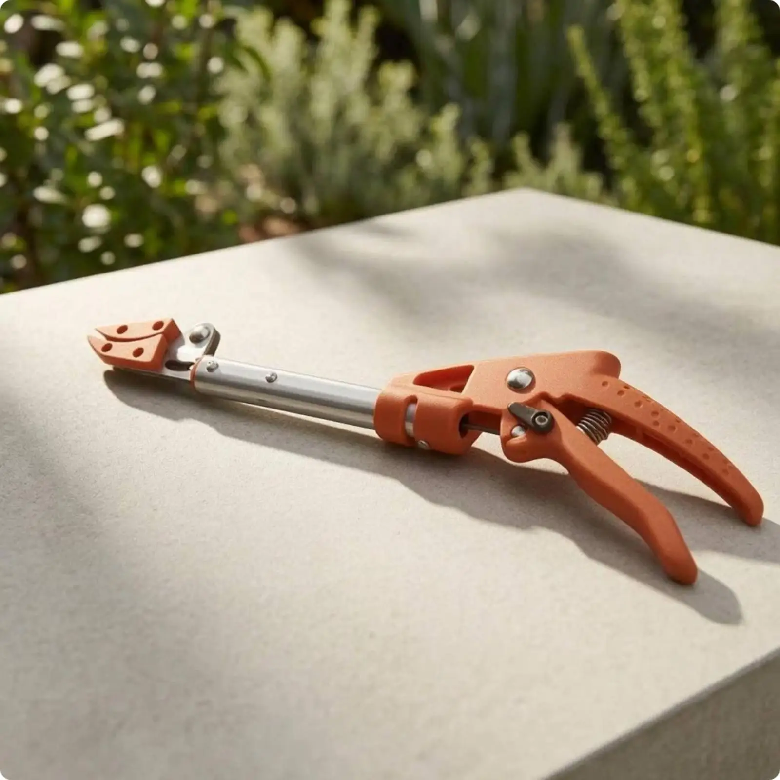Gardening Pruning Shears Aluminum Long Handle Pruner Trimming Tool for Plants Bushes and Roses - view 3