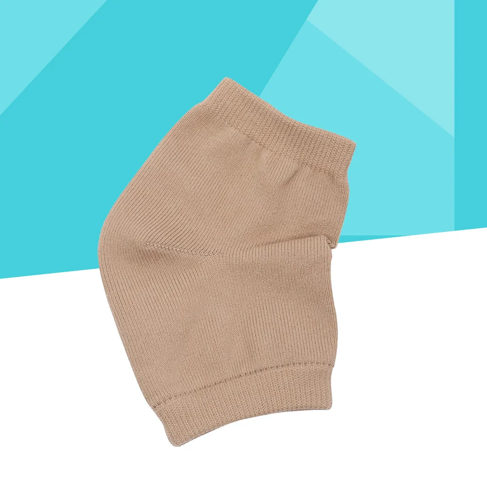 جوارب مرطبة من النايلون بتصميم مفتوح عند أصابع القدم للبشرة المتشققة الصلبة مع جوارب كعب جل مريحة قابلة للتنفس من مادة Sebs