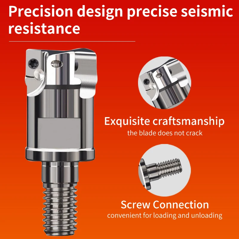 BAP3/4 filettatura fresa testa divisa resistente alle vibrazioni fresa testa tipo di bloccaggio fresa testa tornio CNC strumento