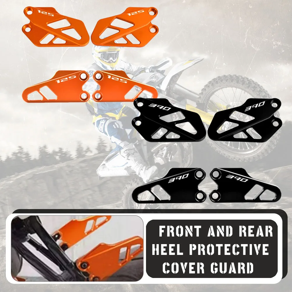 

Аксессуары для мотоциклов для KTM Duke 125 200 250 390 Duke 2017 2018 2019 2020 2021-2024, защитные передние и задние пятки