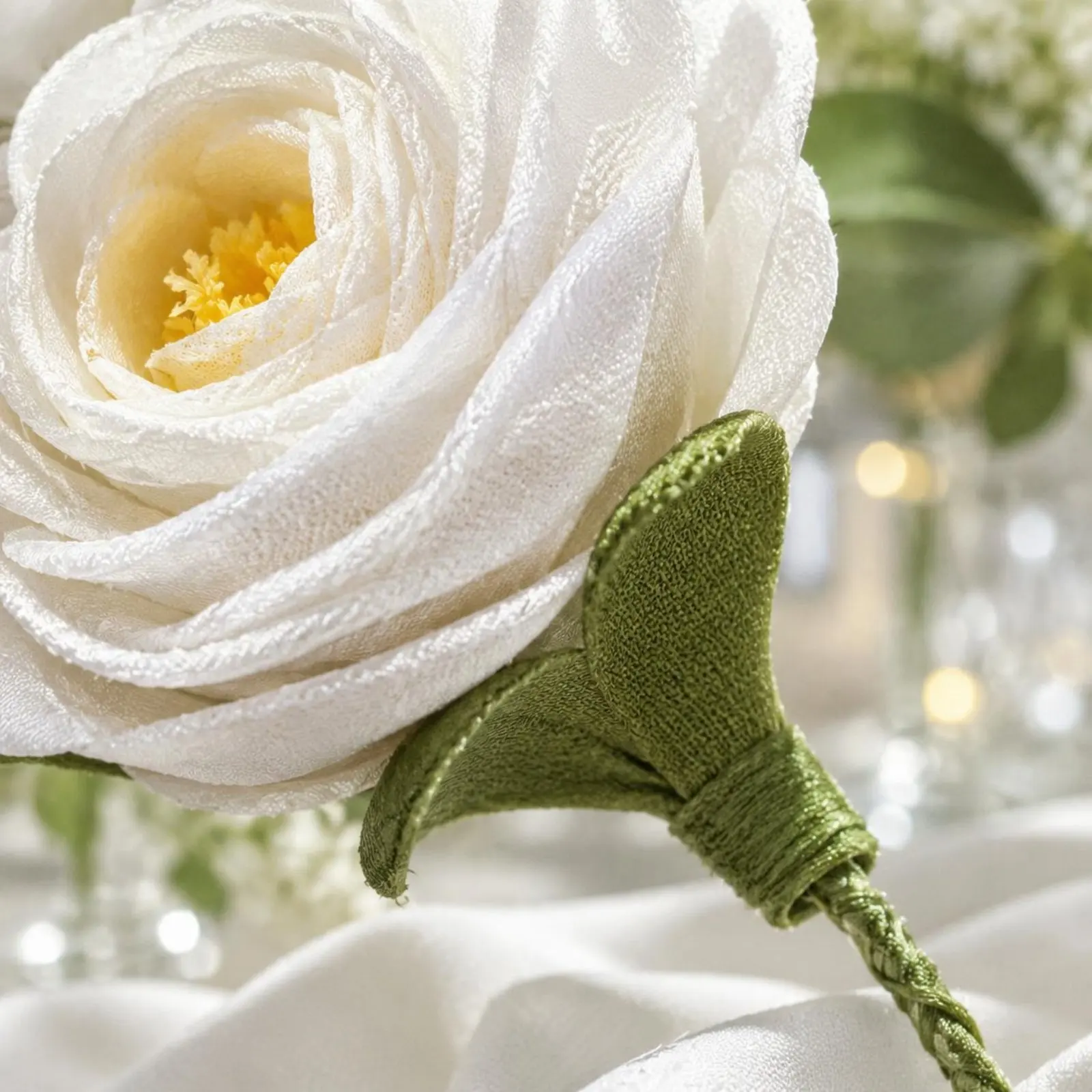 

Artificial Flower Vine 2 M Artificial Flower Garland Silk Flower Vine Easy to Drape Home Decor Sturdy for Wedding