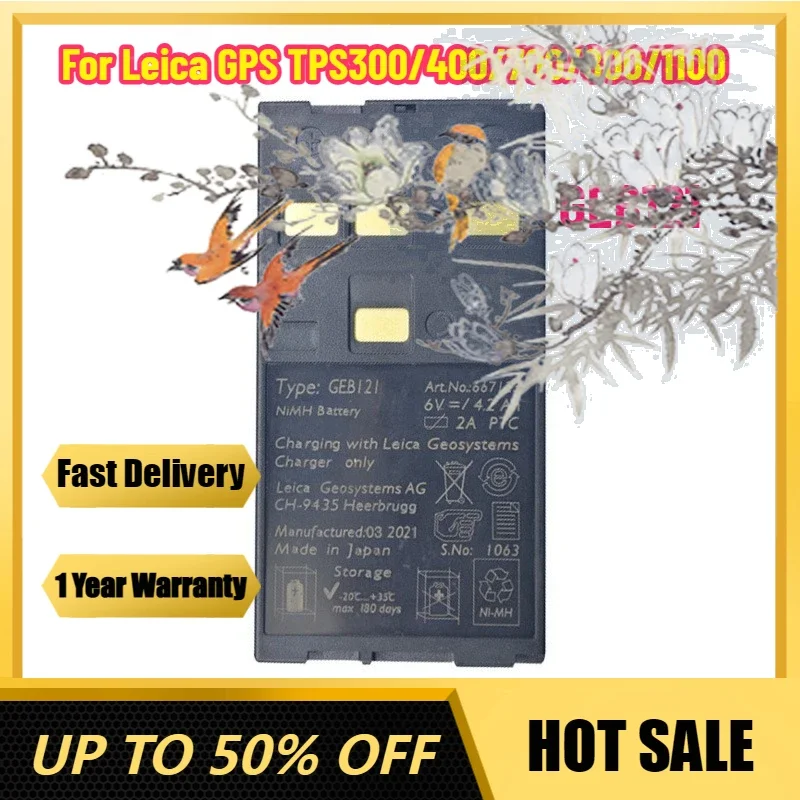

【Fast Delivery】GEB121 Li-ion Battery Total Station GPS/TPS300/400/700/800 TPS1100 Series Total Stations Surveying Instrument