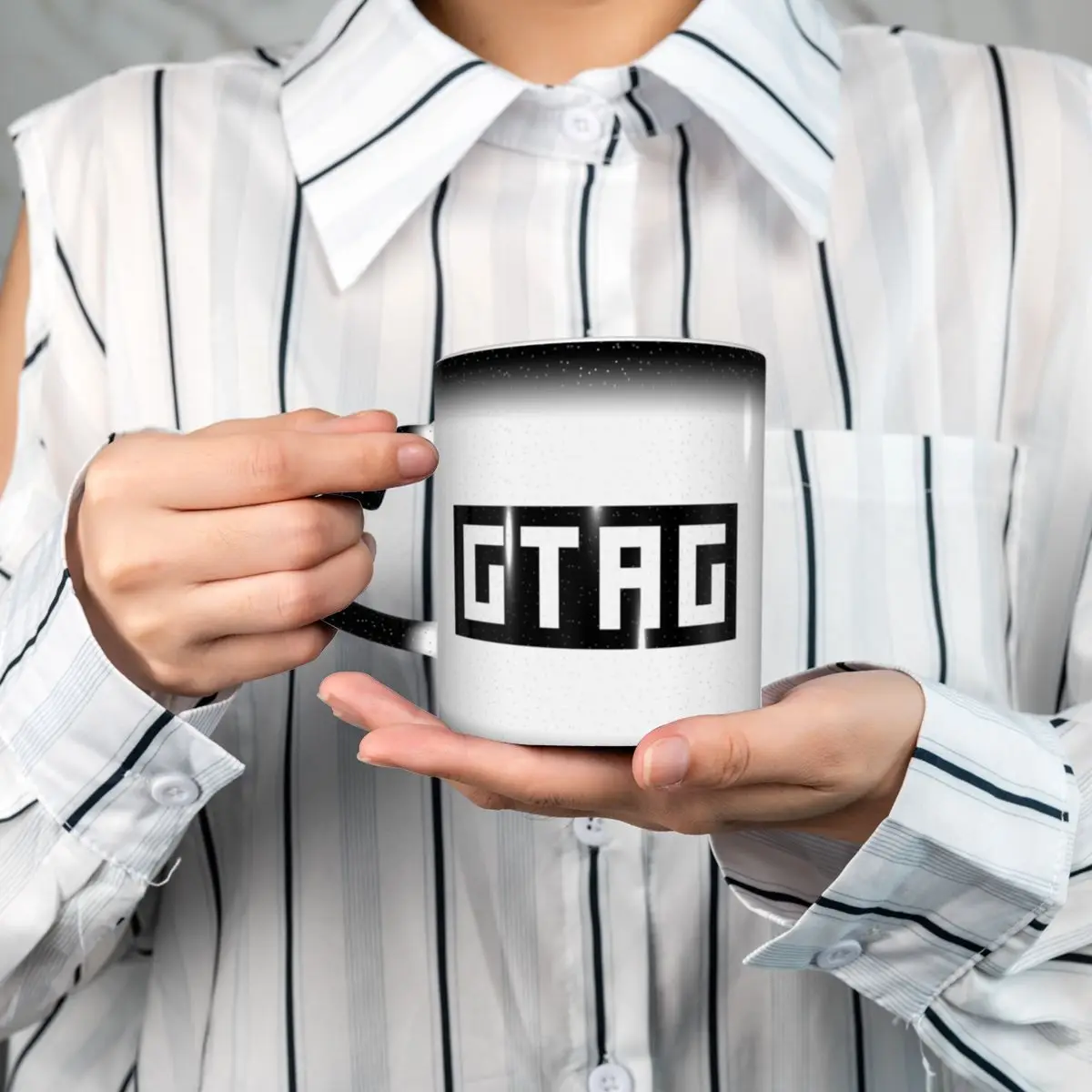 Unofficial Gorilla Tag GTAG Logo Merch Mug Funny Ceramic Coffee Cups Tea Mugs Milk Cup Drinkware Gift for Woman Man