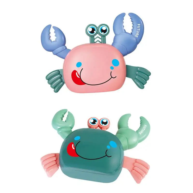 Electronic Crawling Dancing Crab Toy With Light And Sound Parent-child Interactive Educational Learning Toy Gift For Kids